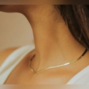 Made by Mary 3mm Gold Hera Necklace 16” with 1.5” Extender Clasp